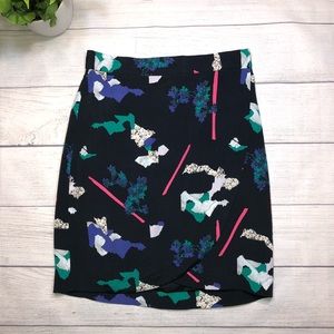 & Other Stories Printed Wrap Skirt